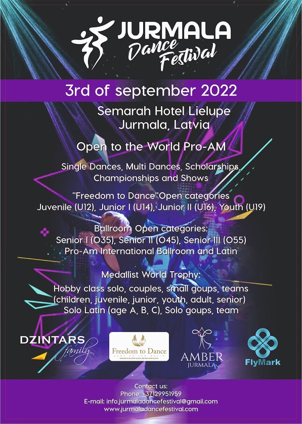 <font color="#880088">Jurmala Dance Festival 2022</font>